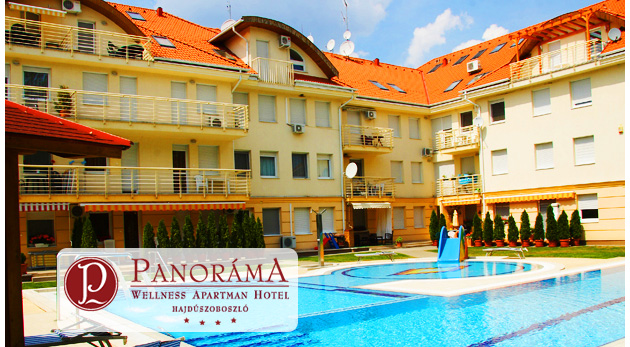 Neodolateľný relax v Panoráma Wellness Apartman Hotel**** pri vychýrených maďarských kúpeľoch Hungarospa 