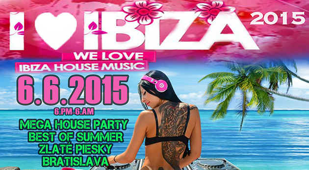 Vstupenka na festival I Love Ibiza 2015 pre 1 osobu za 10,90 €, termín: 6.6.2015