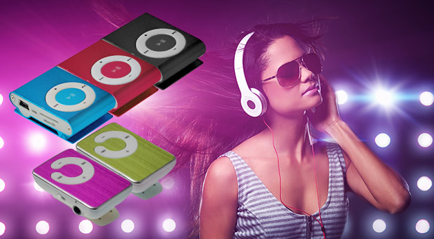 Vaša obľúbená hudba v šikovnom MP3 prehrávači do vrecka