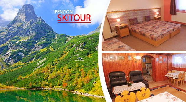 Relax v jesenných Vysokých Tatrách v Penzióne Skitour**+ na 3 alebo 4 dni