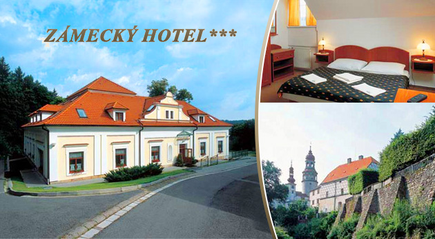 2 dni v komfortnom Zámeckom hoteli*** v krásnom českom meste Náchod