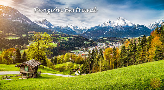 Turistika aj lyžovačka pre dvoch v slovenskom Penzióne Bertrand v malebných rakúskych Alpách
