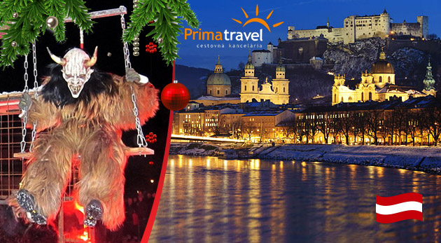 Beh čertov a čarovný adventný Salzburg - 2-dňový zájazd s CK Prima Travel