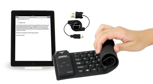 Bezdrôtové klávesnice značky SCOSCHE na iPad, iPhone, Android či iné zariadenie s podporou Bluetooth