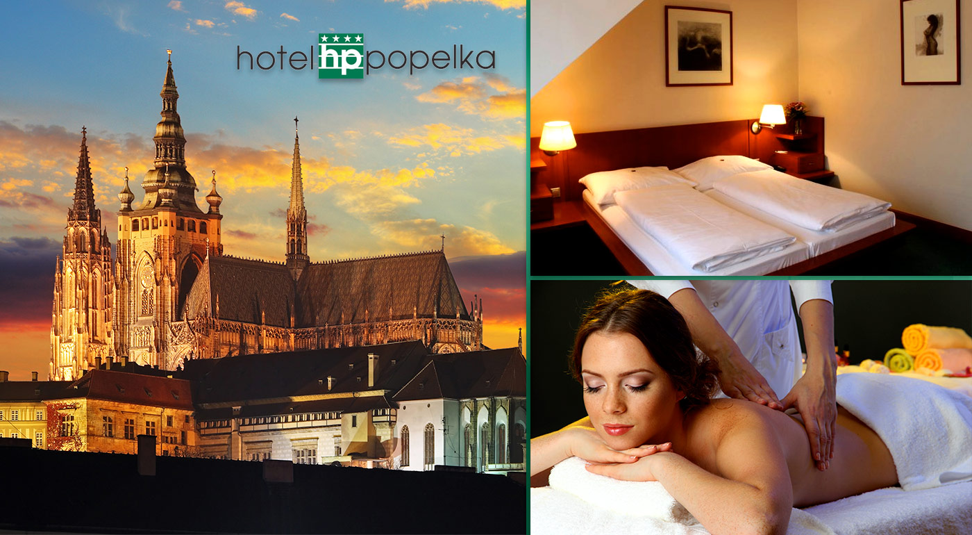 Krásy Prahy na dosah - luxusný Hotel Popelka**** neďaleko centra