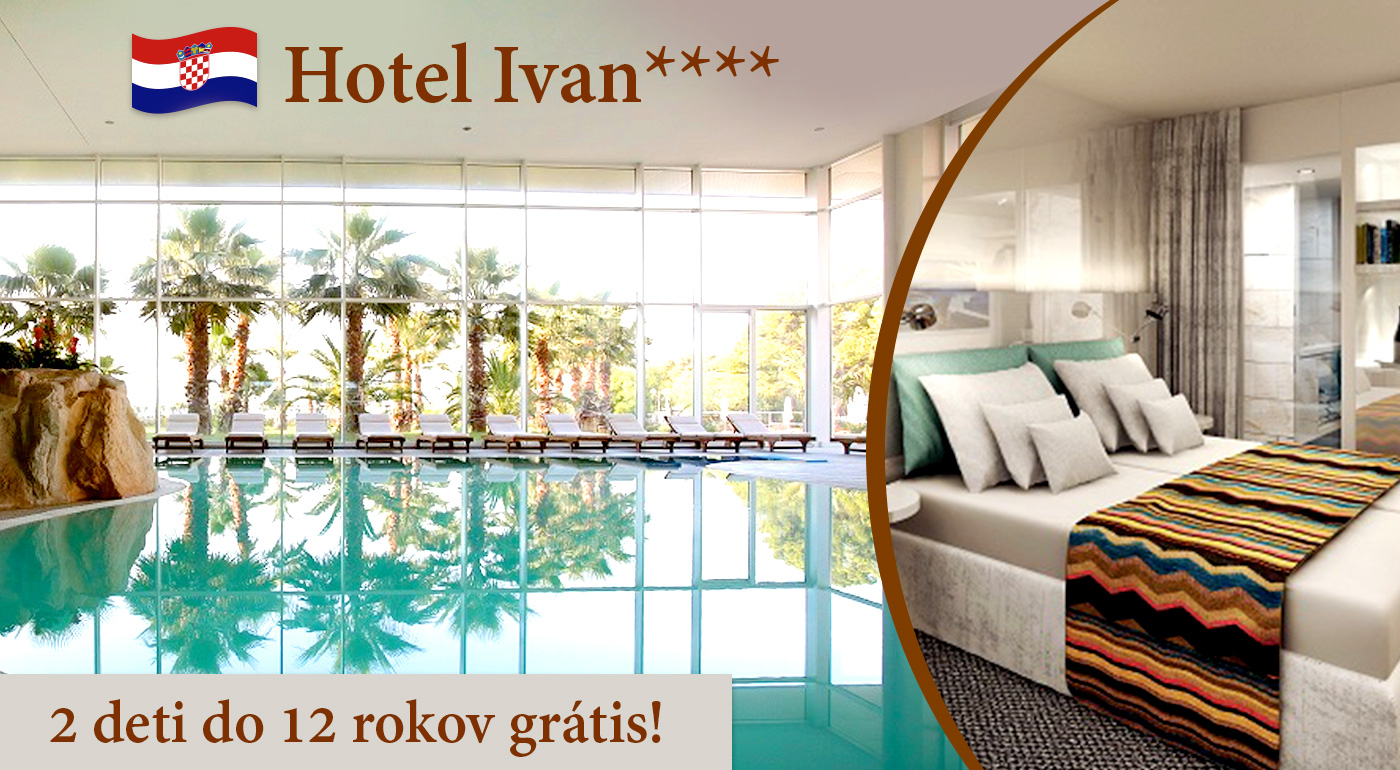 Relax aj počas veľkonočných sviatkov, v objatí luxusu Hotela Ivan****+ v Šibeniku
