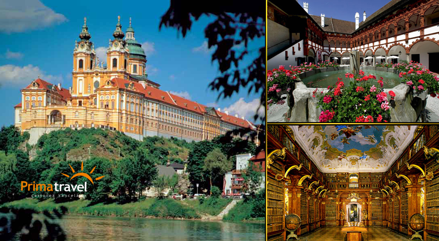 Jednodnodňový zájazd do Rakúska - zámok Schallaburg a kláštor v Melku