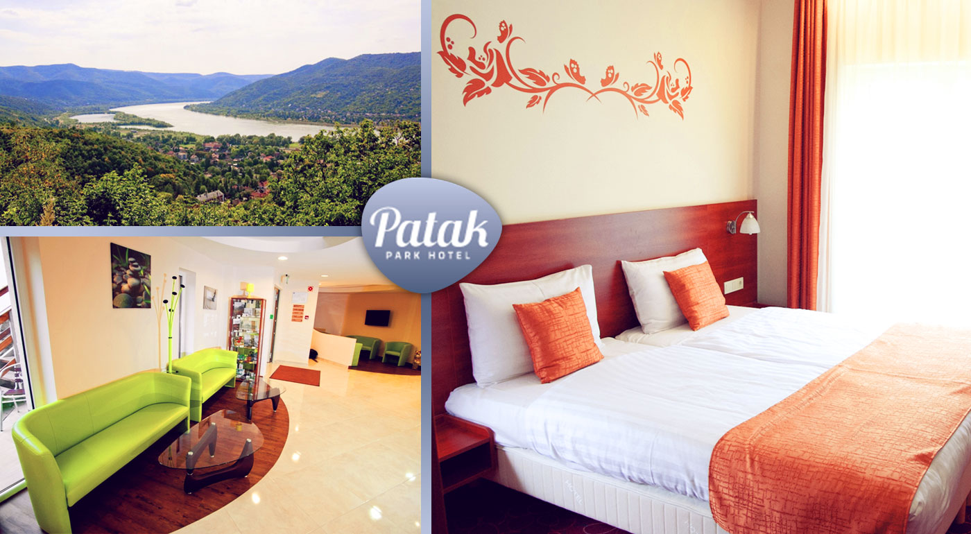 Relax v maďarskom Hoteli Patak Park v malebnom Vyšehrade s polpenziou a wellness