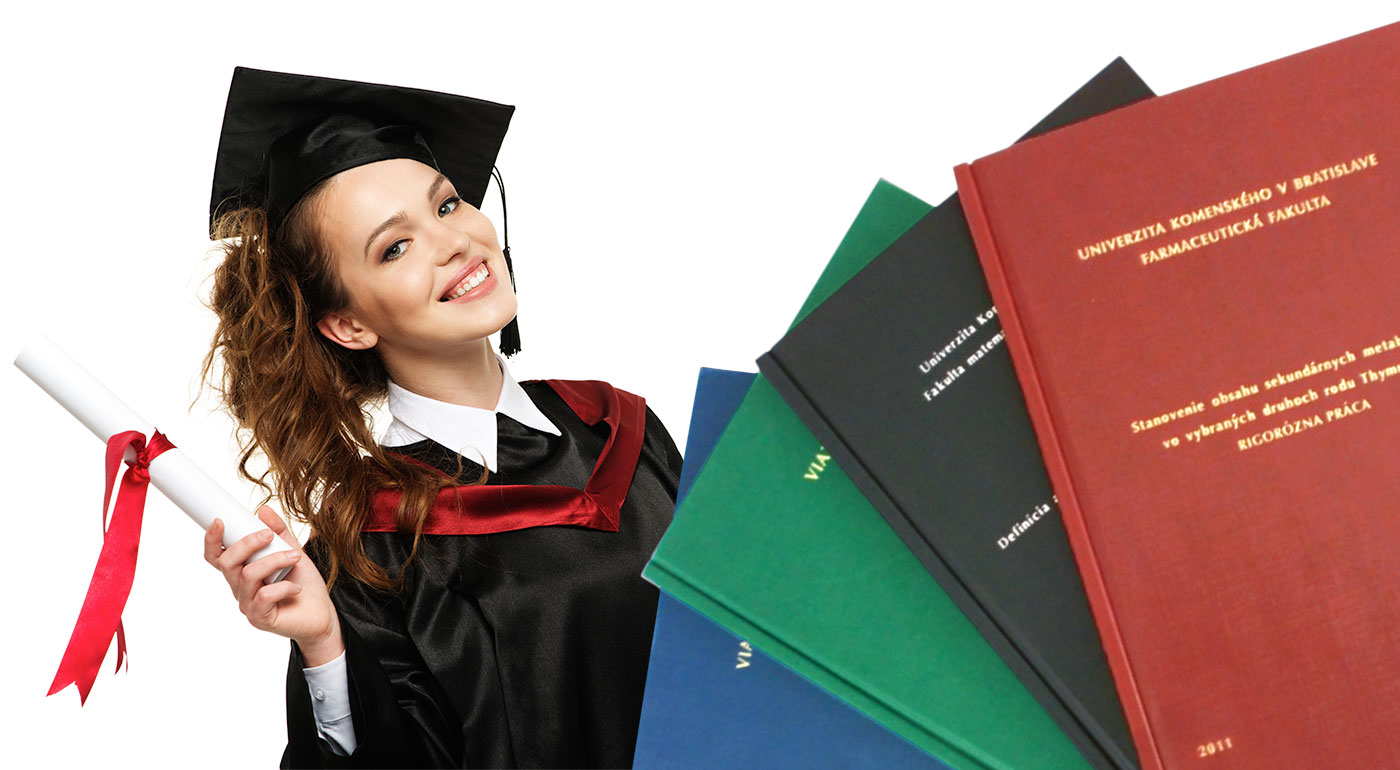 Viazanie diplomových, bakalárskych, dizertačných alebo rigoróznych prác do 24 hodín