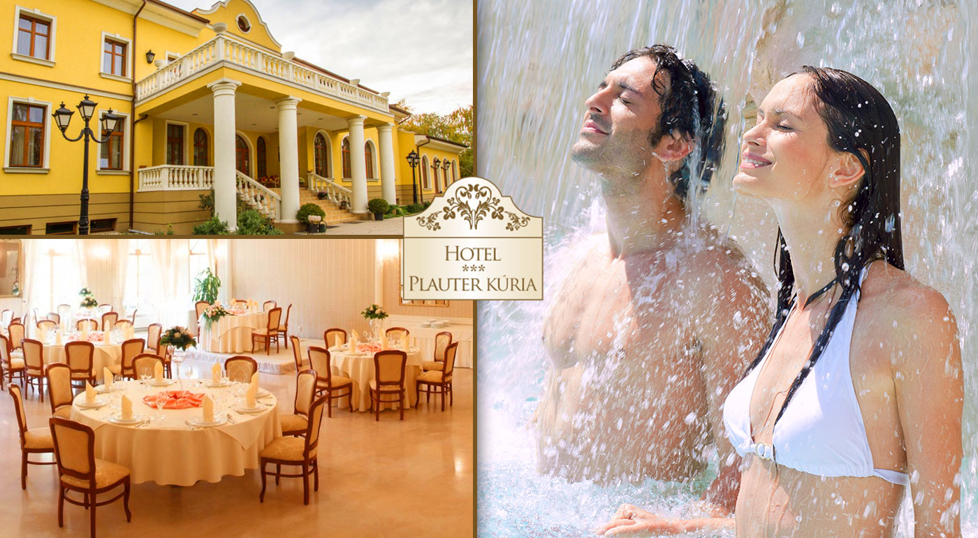 Jarný relax vo Veľkom Mederi - Hotel *** Plauter Kúria na 3, 4 alebo 5 dní s polpenziou pre 2 osoby