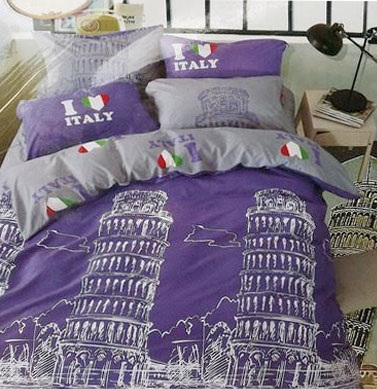 3-dielna súprava posteľných obliečok - Taliansko