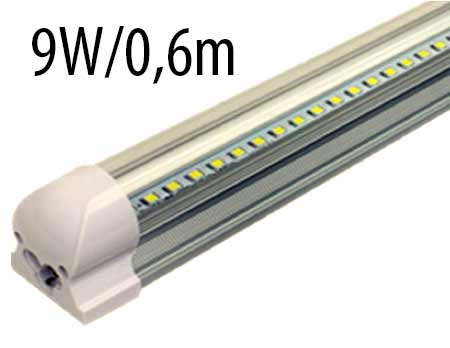 T8 LED trubica 9 W, dĺžka 0,6 m, farba prírodná biela