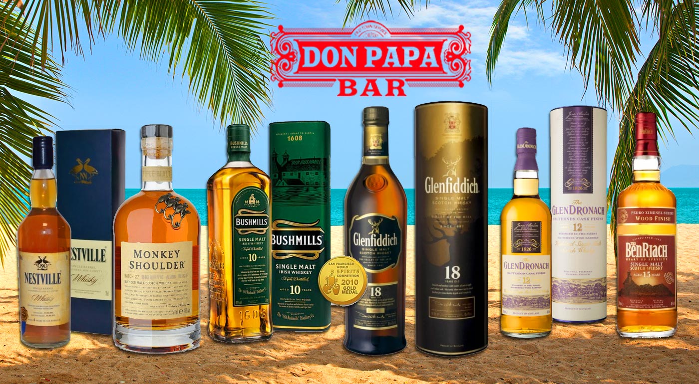 Bar Don Papa pozýva vás a vašich priateľov na exkluzívnu ochutnávku whisky z celého sveta