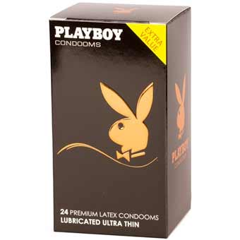 Balenie 24 ks kondómov Playboy Ultra Thin