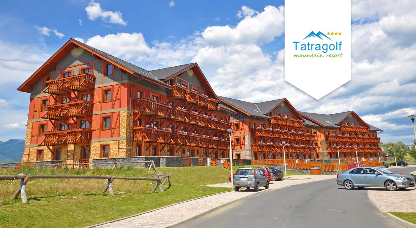 Užite si pohodlie útulných apartmánov Tatragolf Mountain Resort vo Veľkej Lomnici pre dvoch