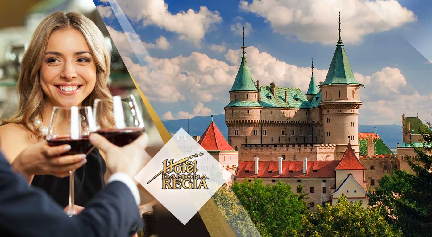 Pobyt pre dvojicu v Hoteli Regia*** v nádhernom kúpeľnom meste Bojnice Fotka zľavy: Hotel Regia*** v Bojniciach - relax pre 2 osoby na 3 dni. ZOO, zámok či kúpele doslova na dotyk a k tomu polpenzia, wellness, fitness i zľava na masáže!